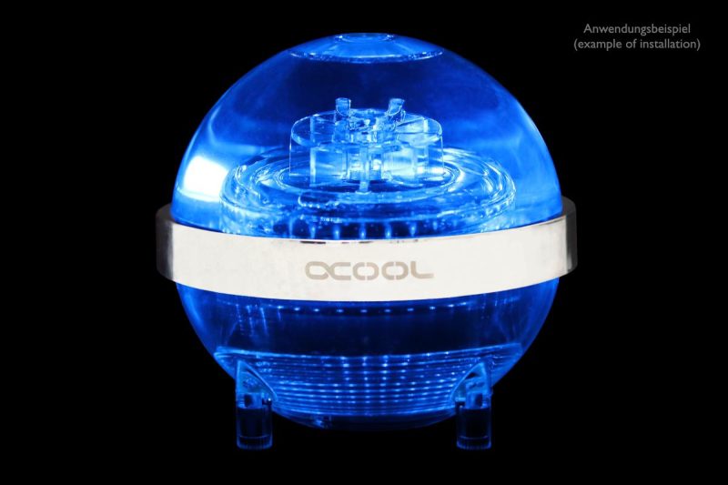 Резервоар с помпа Alphacool Eisball Digital RGB, Acryl (D5/VPP Ready) - Image 6