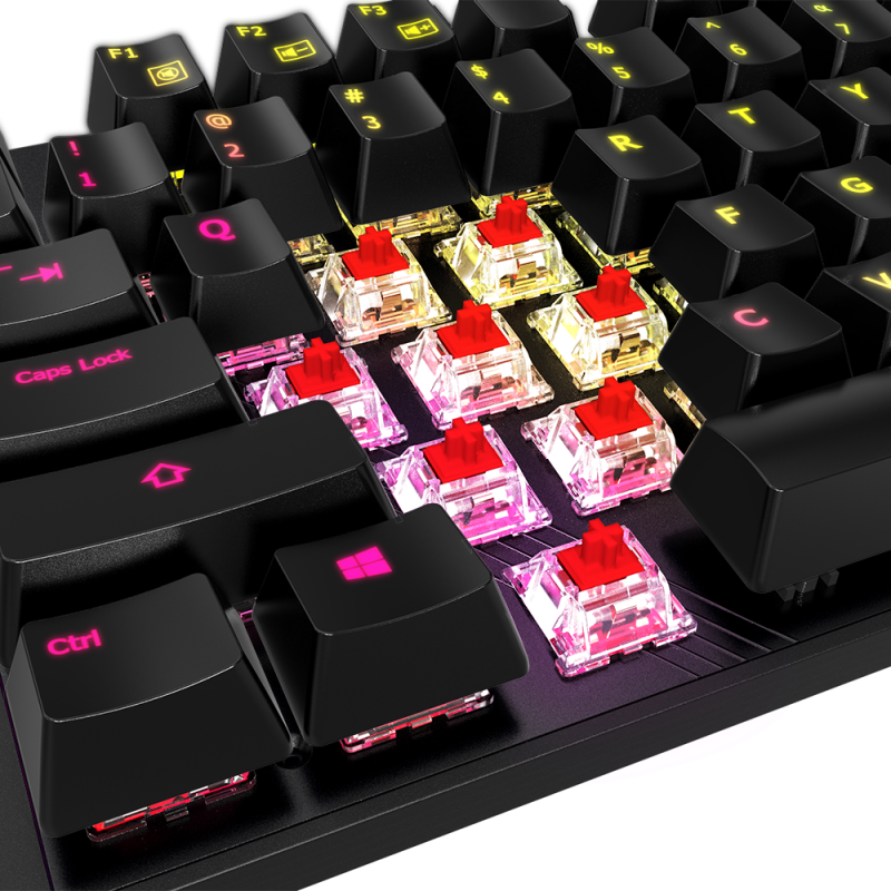 Геймърска механична клавиатура Gigabyte Aorus K1 RGB Cherry MX Red Switch - Image 6