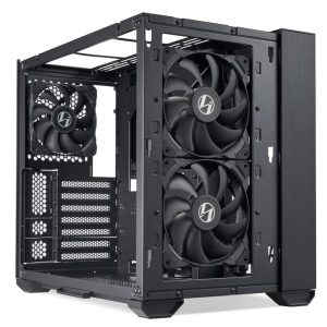 Кутия Lian Li O11 Air Mini Tower, Tempered Glass, Черна - Image 9