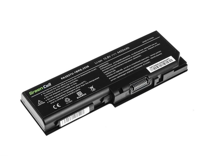Батерия  за лаптоп GREEN CELL, Toshiba Satellite P200 P300 X200 L350 Satego X200 P200 PA3536U, 10.8V, 4400mAh - Image 2