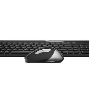 Комплект клавиатура и мишка A4TECH Fstyler FB2535C, Bluetooth & 2.4G, Черен/Сив - Image 3
