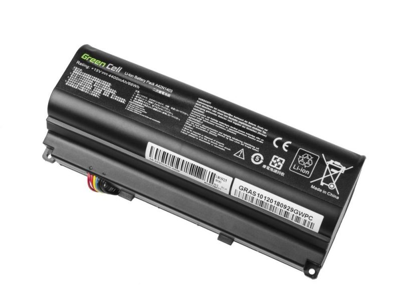 Батерия  за лаптоп GREEN CELL, Asus ROG G751, G751J, 15V, 4400 mAh - Image 2