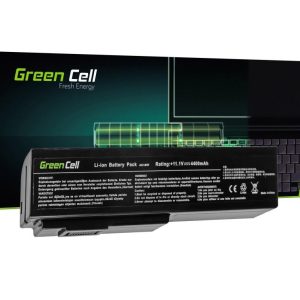 Батерия  за лаптоп GREEN CELL, Asus G50 G51 G60 M50 M50V N53 N53SV N61 N61VG N61JV, 10.8V, 4400mAh