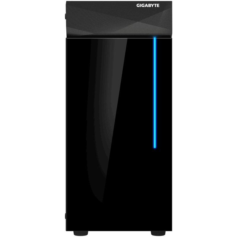Кутия Gigabyte C200G RGB, Mid Tower, Черна - Image 2