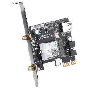Безжична карта GIGABYTE AORUS X200 Intel® WIFI 6 2x2 802.11ax, Bluetooth 5.0 - Image 3