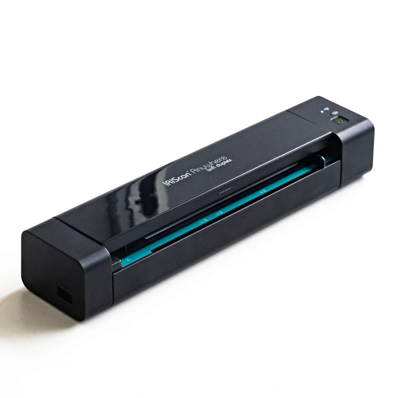 Двустранен преносим скенер IRIS IRIScan Anywhere 6 Wifi Duplex, A4, USB-C, Черен