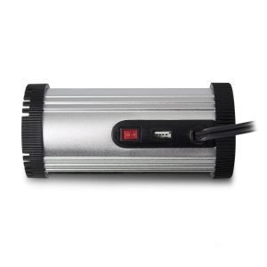 Инвертор Ewent EM3995, DC/AC 12V/230V, 150W, USB 2.1 A, Сребрист - Image 6