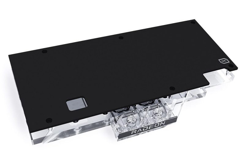 Воден блок за видео карта Alphacool Eisblock Aurora Acryl GPX-A Radeon RX 6800/6800XT Strix/TUF with Backplate - Image 3