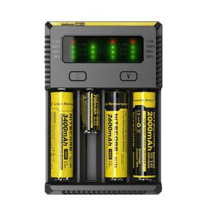 Зарядно у-во NITECORE i4, Universal Charger, LiIon & NIMH, 18650, CR123; AA, AAA, C, D - Image 4