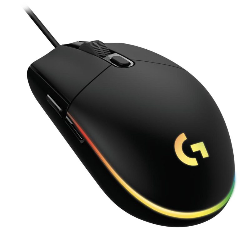 Геймърска мишка Logitech G102 LightSync, RGB, Оптична, Жична, USB - Image 3