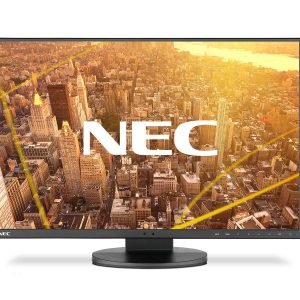 Монитор NEC MultiSync EA241WU, IPS, 24" inch, Wide, 1920x1200, DVI-I, DisplayPort, HDMI, VGA, Черен - Image 2