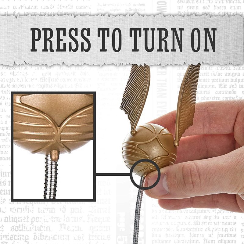 Статуетка Paladone Harry Potter - Golden Snitch Lumi Clip - Image 3