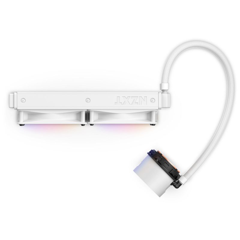Охладител за процесор NZXT Kraken 240 RGB White, LCD Display - Image 13