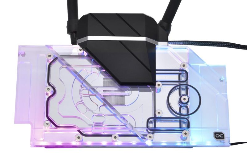Система с водно охлаждане Alphacool Eiswolf 2 AIO - 360mm RTX 3080/3090 TUF with Backplate - Image 2