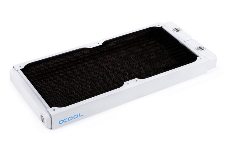Радиатор Alphacool NexXxoS ST30 Full Copper 280mm Radiator V.2, White Special Edition - Image 3