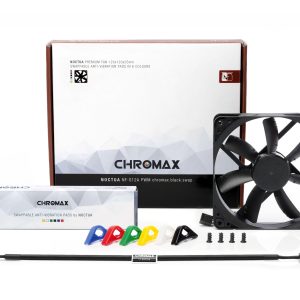 Вентилатор Noctua 120mm NF-S12A PWM Chromax.black.swap - Image 3
