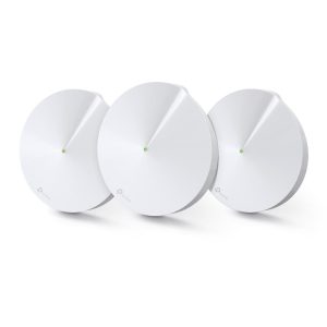 Безжичен рутер TP-Link Deco M5, AC1300, 2.4/5 GHz, 400 -  867 Mbps, Gigabit, (3-pack) - Image 2