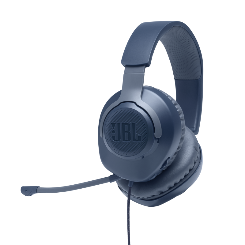 Геймърски слушалки JBL Quantum 100 Blue - Image 2