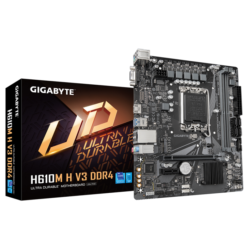Дънна платка GIGABYTE H610M H V3 - Image 4