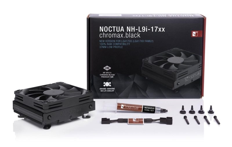 Охладител за процесор Noctua NH-L9i-17xx Chromax.black - Image 4