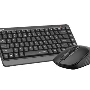 Комплект клавиатура и мишка A4TECH Fstyler FGS1110Q, Безжичен, Сива - Image 2