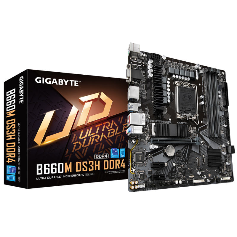 Дънна платка GIGABYTE B660M DS3H, socket 1700, mATX - Image 5
