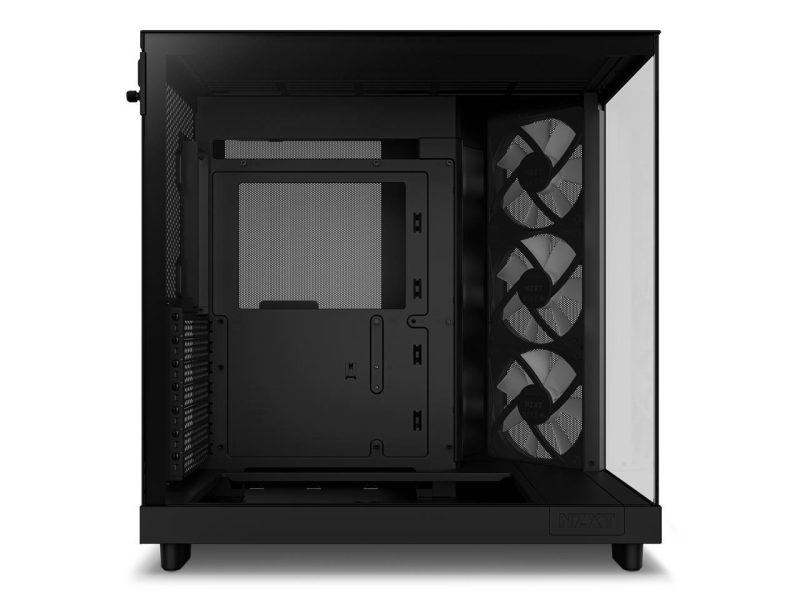 Кутия NZXT H6 Flow RGB Matte Black - Middle Tower - Image 4