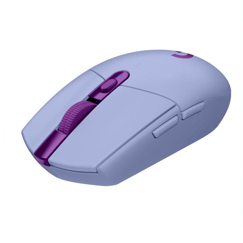 Геймърска мишка Logitech G305 Lilac Lightspeed Wireless Лилав - Image 3