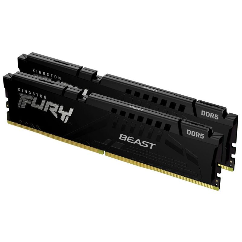 Памет Kingston FURY Beast Black 64GB(2x32GB) DDR5 5600MHz