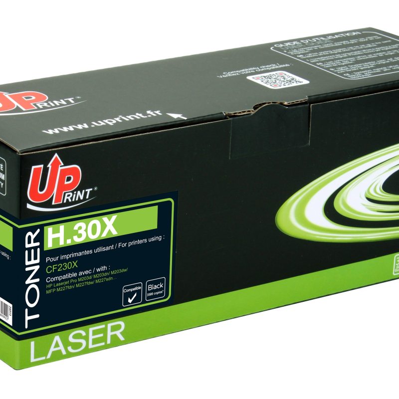 Тонер касета UPRINT CF230X, HP LJ Pro M203/M227, 3500 k, Черен