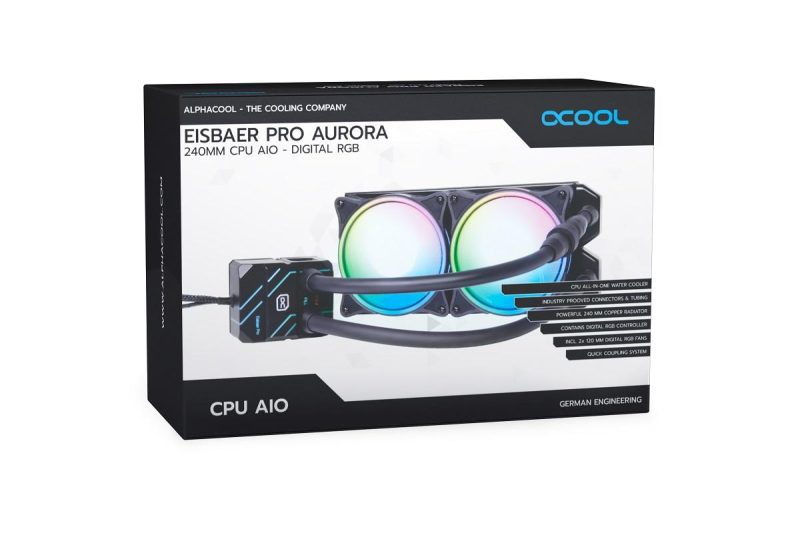 Водно AIO Охлаждане Alphacool Eisbaer Pro Aurora 240 - Image 10