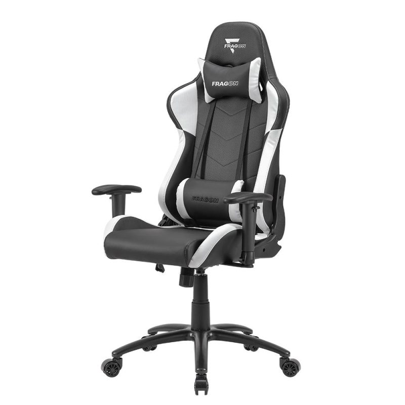 Scaun Gaming FragON 2X Series White/Black 2024 - Image 2