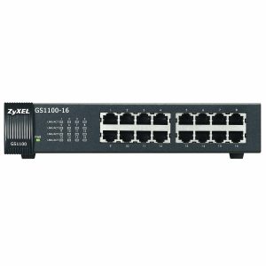 Суич ZYXEL GS1100-16, 16 портов, Gigabit, за монтиране в шкаф - Image 2