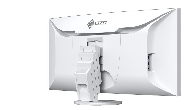 Монитор EIZO FlexScan EV3895, Извит, IPS, 37.5 inch, Ultrawide, HDMI, USB-C, DP, Бял - Image 6