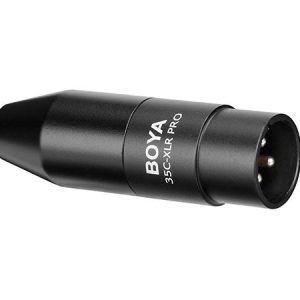 Конвертор BOYA 3.5mm TRS към XLR, 12-48V Phantom Power 35C-XLR Pro - Image 2