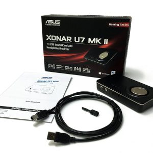 Звукова карта ASUS Xonar U7 MKII 7.1, USB, 114db, SNR - Image 4