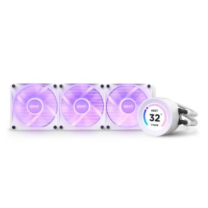 Охладител за процесор NZXT Kraken Elite 360 RGB White, LCD Display - Image 7