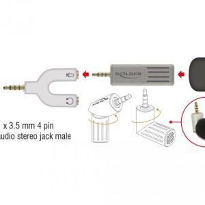 Микрофон DeLock 65893, За смартфон/таблет, 65893 - Image 6