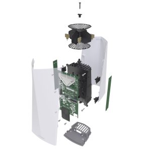 Access Point MikroTik RBD25G-5HPacQD2HPND, За закрито, 256MB RAM, 3xLAN 10/100/1000, 2.4/5 Ghz, Бял - Image 3
