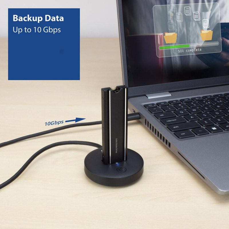 Докинг станция ACT, USB-C - M.2 NVMe/PCIe SSD, 10 Gbps - Image 3