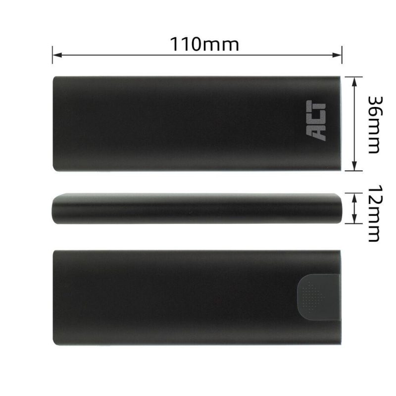 Чекмедже за диск ACT  AC1615, USB-C M.2 NVMe / PCIe SSD - Image 7
