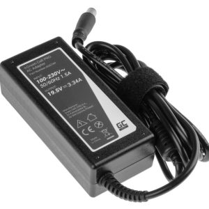 Захранване за лаптоп GREEN CELL, AC Adapter за DELL  PRO Charger / AC Adapter 19.5V 3.34A 65W for Dell Latitude E6330 E6410 E6430 E6530 E7440 Inspiron 15 5558 15R N5110 - Image 2
