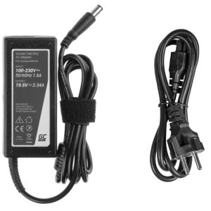 Захранване за лаптоп GREEN CELL, AC Adapter за DELL  PRO Charger / AC Adapter 19.5V 3.34A 65W for Dell Latitude E6330 E6410 E6430 E6530 E7440 Inspiron 15 5558 15R N5110 - Image 3