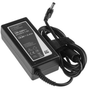 Захранване за лаптоп GREEN CELL, PRO Charger / AC Adapter 19V 3.42A 65W for Asus R510C R510L R556L X550C X550L Toshiba Satellite C650 L750 5.5mm-2.5mm - Image 2