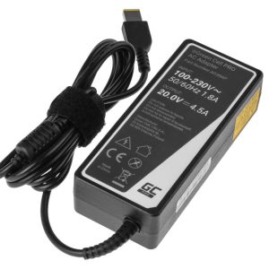 Захранване за лаптоп GREEN CELL, PRO Charger / AC Adapter 20V 4.5A 90W for Lenovo G500 G500s G510 Z51-70 IdeaPad Z510 Z710 ThinkPad T440s T460p T470p - Image 2