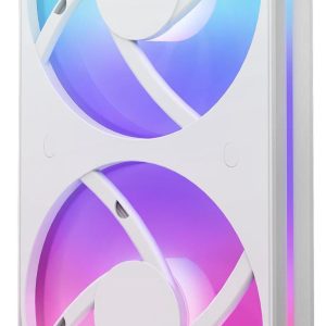 Комплект вентилатори NZXT F240 White RGB Core - Image 2