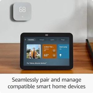 Смарт тонколона Amazon Echo Show 8 (Gen 3), Сензорен екран, Гласов асистент, Черен - Image 3