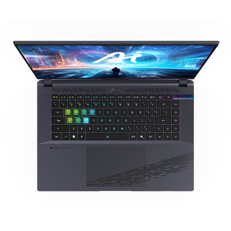 Лаптоп GIGABYTE AORUS 16X ASG 2024 Intel Core i9-14900HX, 16GB DDR5, 1TB SSD Gen4, RTX 4070, Win 11 Home - Image 2