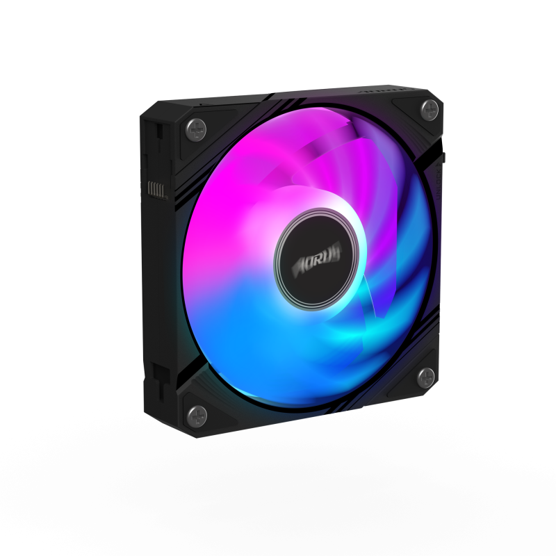 Вентилатор GIGABYTE AORUS EZ CHAIN 120 Black ARGB - Image 3