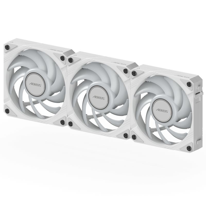 Комплект вентилатори GIGABYTE AORUS EZ CHAIN 120 ICE 3-Pack ARGB - Image 5